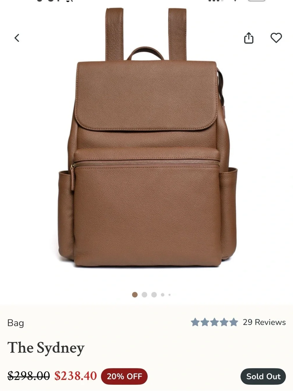 ANDAR Sydney Diaper Bag